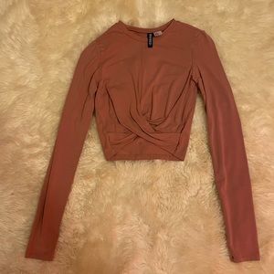 cropped long sleeve